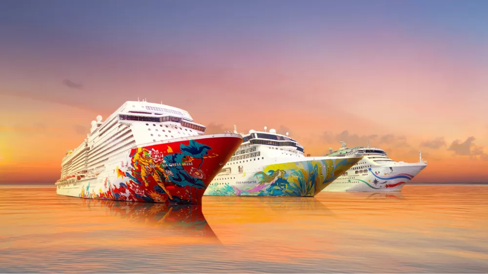 Genting Dream, Star Voyager, and Star Navigator cruise ships